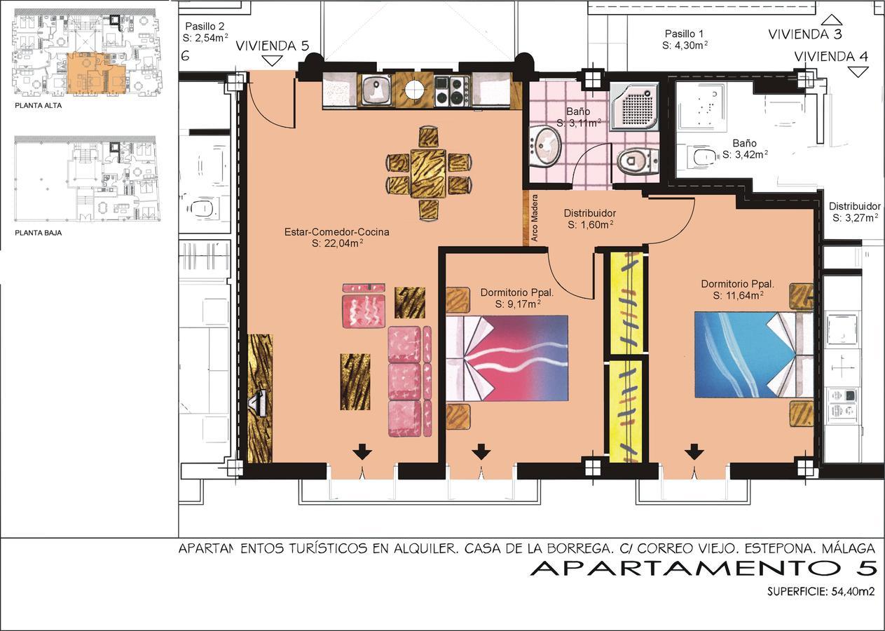 إِستيبونا Apartamentos Turisticos Casa De La Borrega المظهر الخارجي الصورة